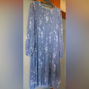 Wilfred Blue Floral Maxi Dress